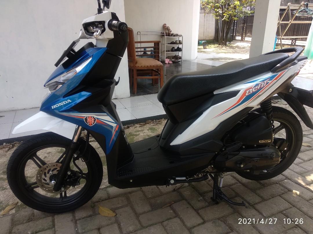 Detail Gambar Motor Beat Biru Nomer 15