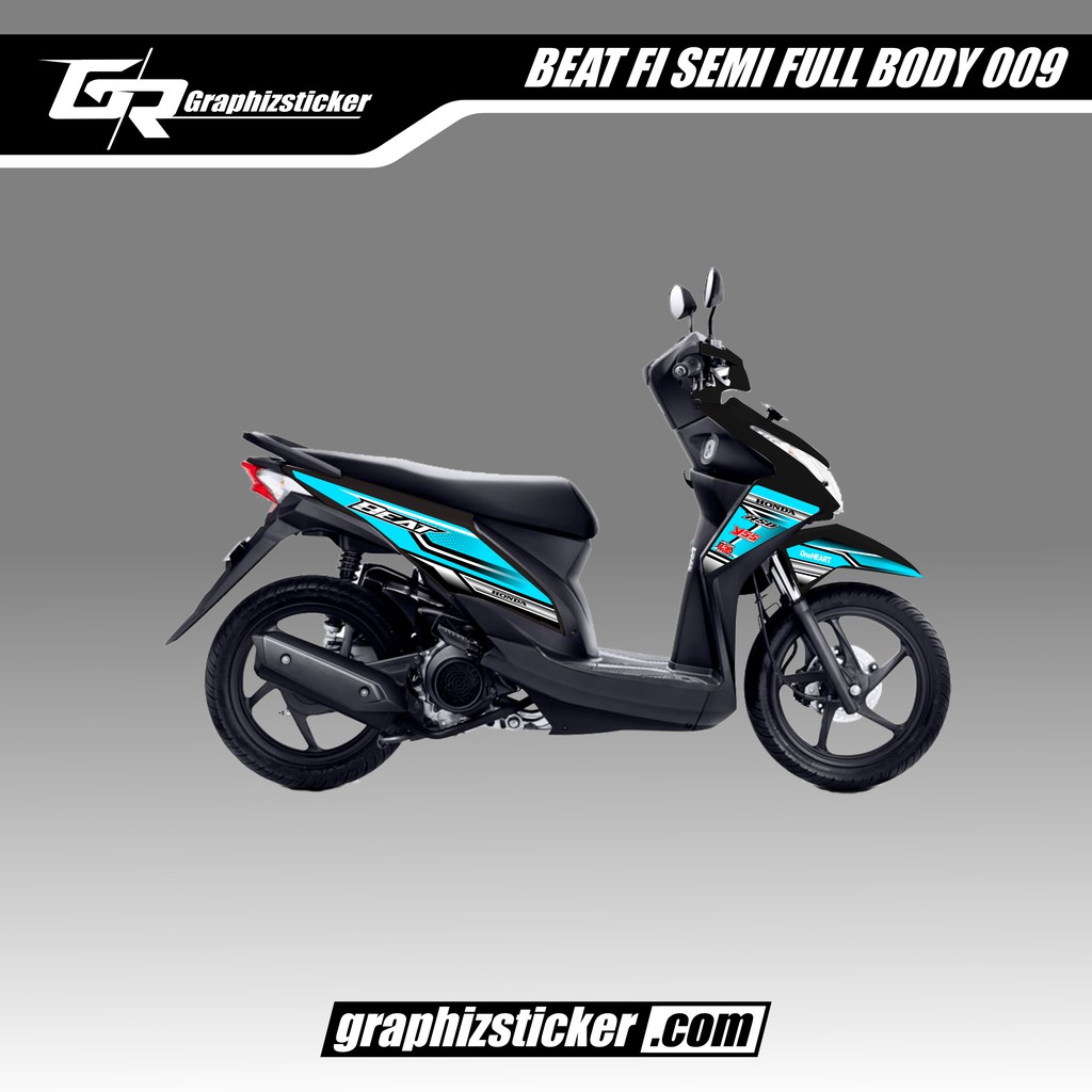 Detail Gambar Motor Beat Biru Nomer 32