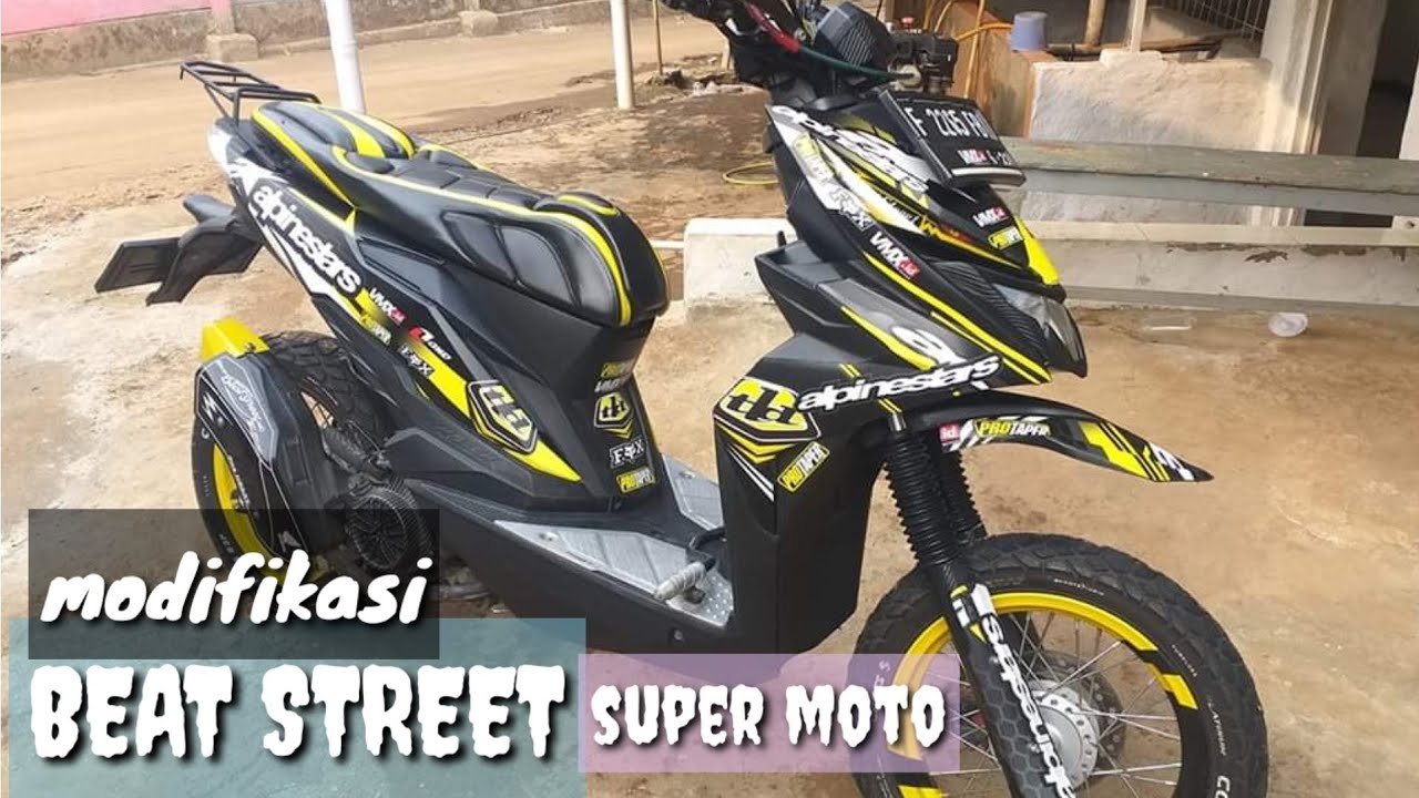 Detail Gambar Motor Beat Street Modifikasi Nomer 14