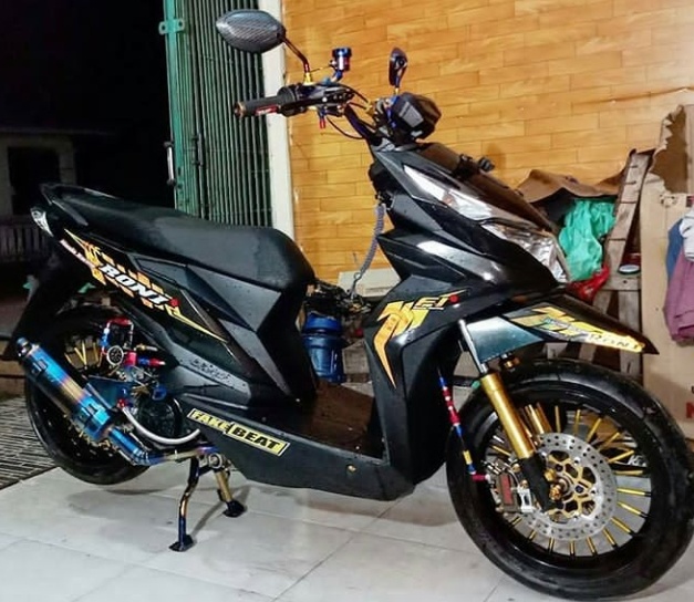 Detail Gambar Motor Beat Street Modifikasi Nomer 7