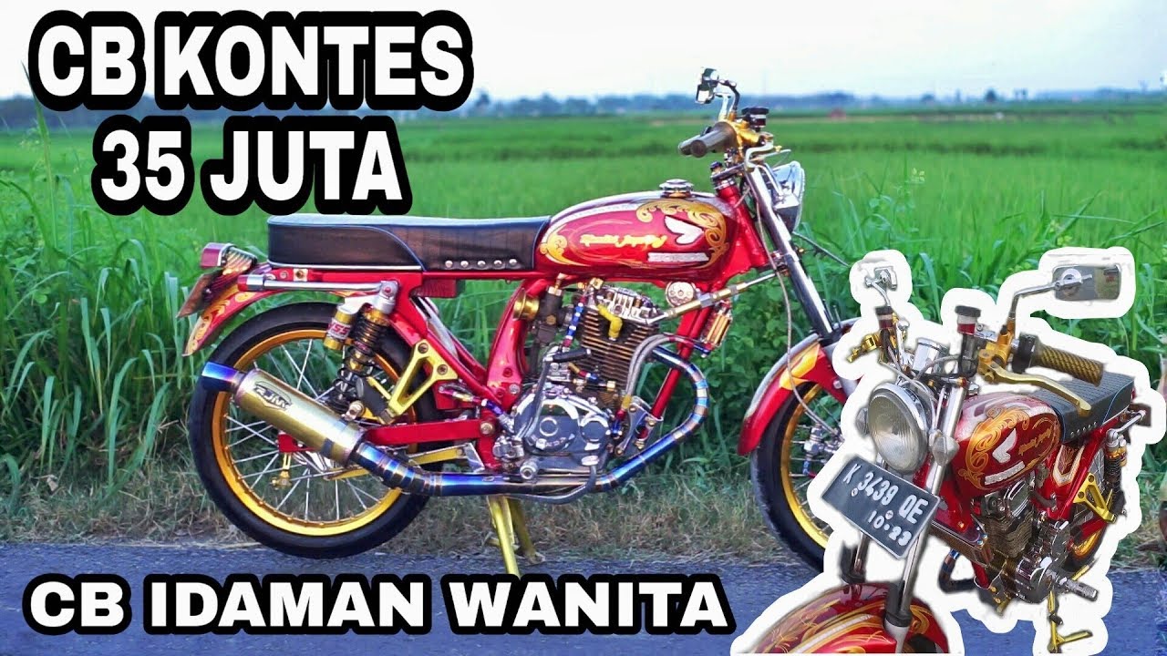 Detail Gambar Motor Cb Kontes Nomer 24