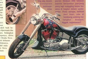 Detail Gambar Motor Chopper Lukisan Nomer 41