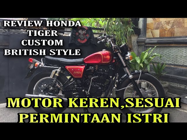 Detail Gambar Motor Custom Tiger Nomer 36