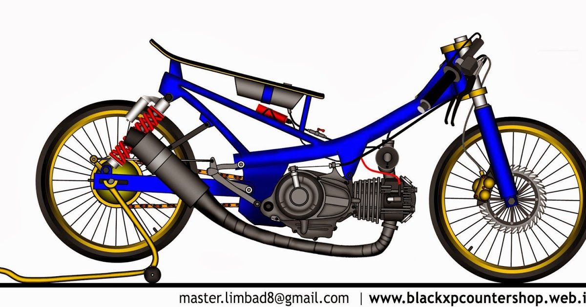 Gambar Motor Drag Animasi - KibrisPDR