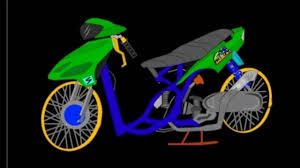 Detail Gambar Motor Drag Animasi Nomer 9