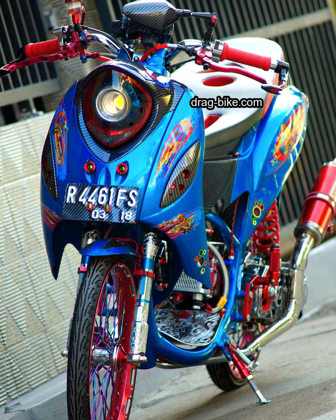 Detail Gambar Motor Fino Modif Nomer 10