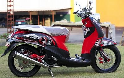 Detail Gambar Motor Fino Modif Nomer 19