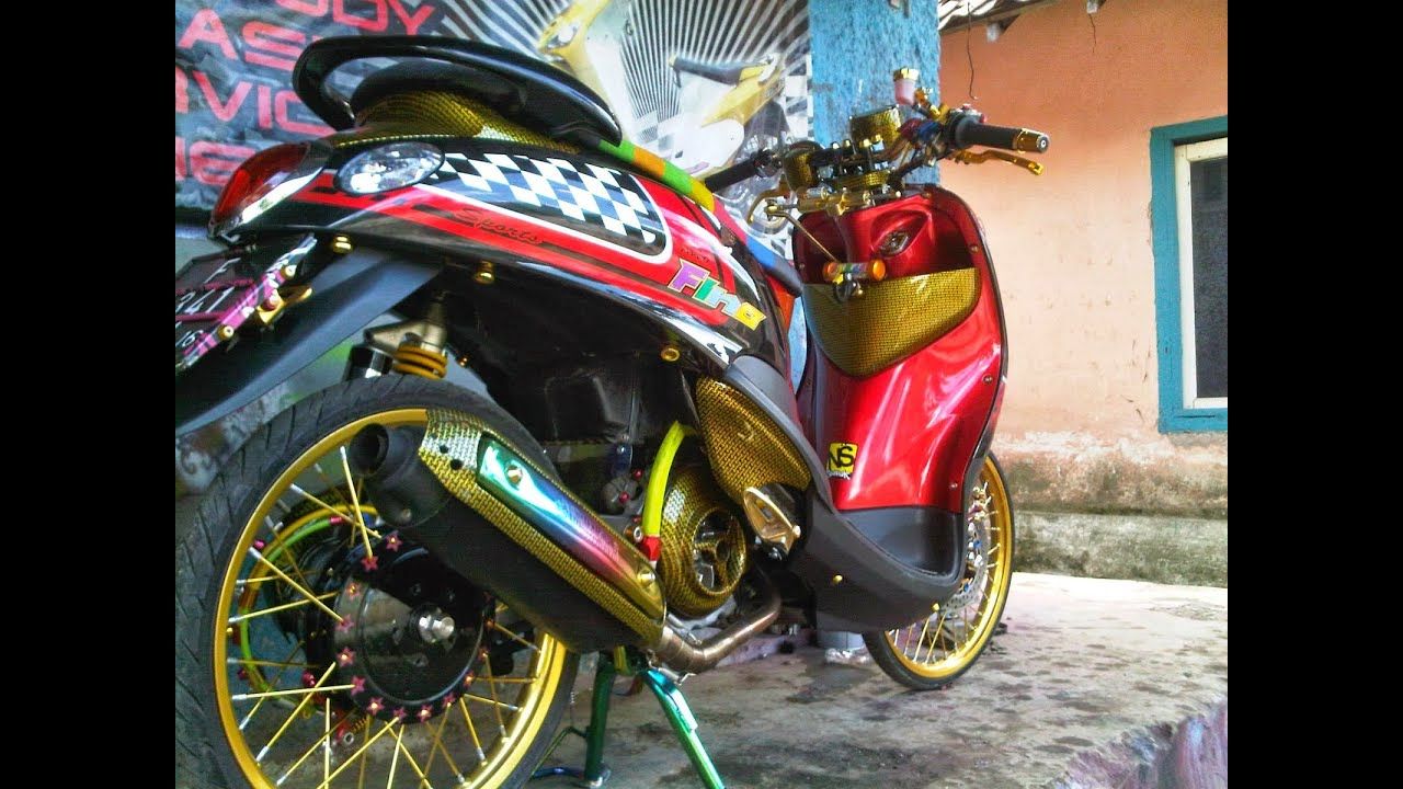 Detail Gambar Motor Fino Modif Nomer 26