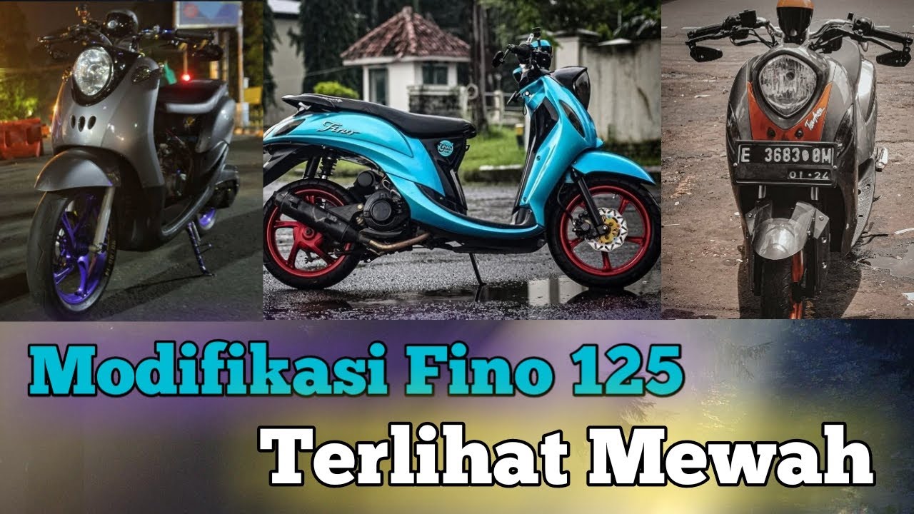 Detail Gambar Motor Fino Modif Nomer 32