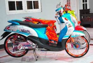 Detail Gambar Motor Fino Modif Nomer 48