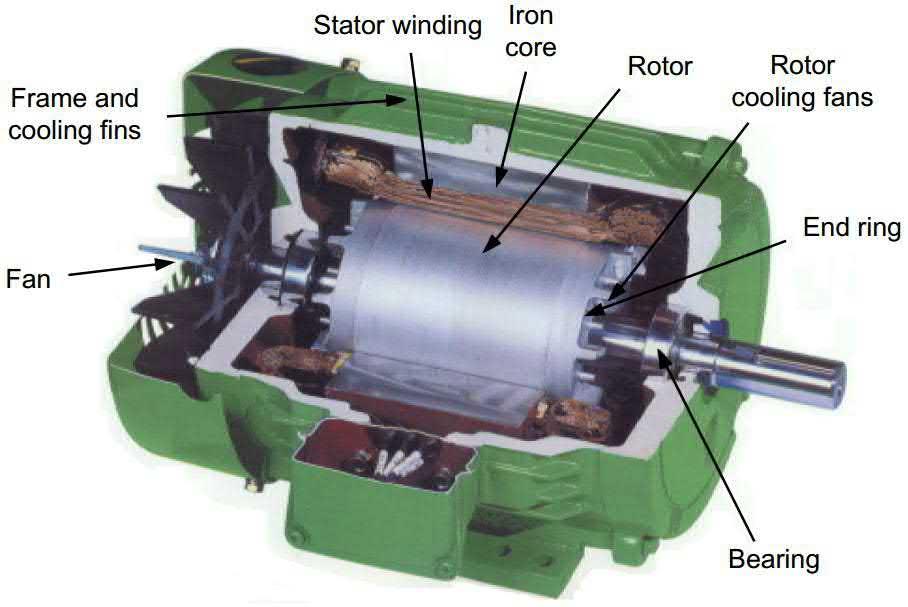 Detail Gambar Motor Induksi 3 Fasa Nomer 21