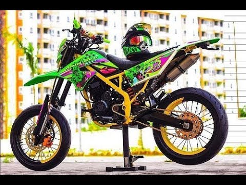 Detail Gambar Motor Klx Modifikasi Keren Nomer 3