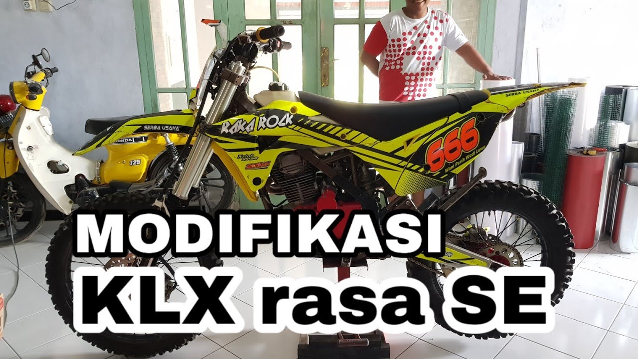 Detail Gambar Motor Klx Modifikasi Keren Nomer 31