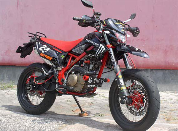 Detail Gambar Motor Klx Modifikasi Keren Nomer 43