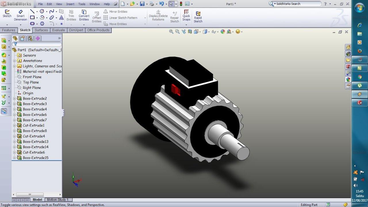 Detail Gambar Motor Listrik Skectup Nomer 4