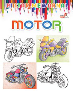 Detail Gambar Motor Mewarnai Nomer 39