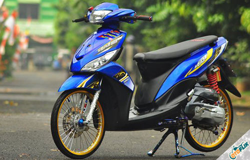 Detail Gambar Motor Mio Modifikasi Nomer 2