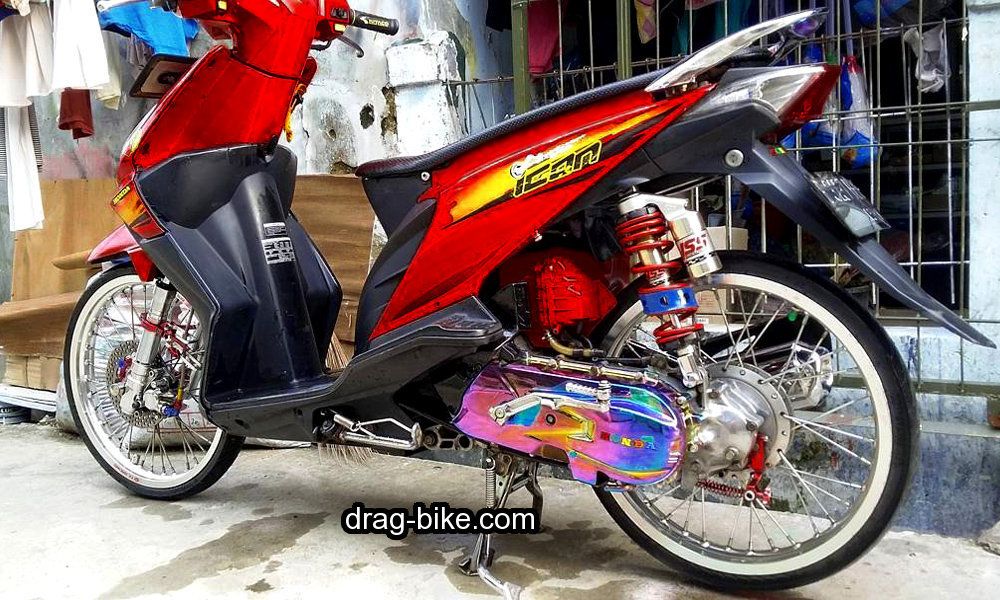 Detail Gambar Motor Modifikasi Beat Nomer 16