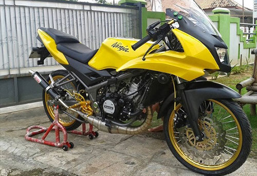 Detail Gambar Motor Ninja 2 Tak Modifikasi Nomer 27