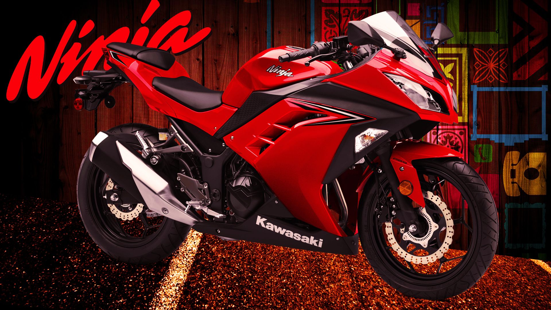 Detail Gambar Motor Ninja 250 Nomer 19