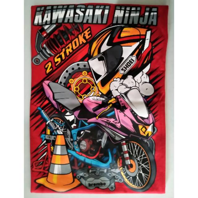 Detail Gambar Motor Ninja Kartun Nomer 24