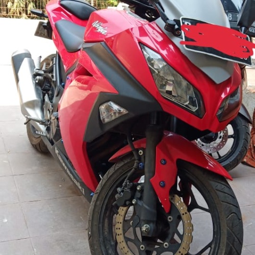 Detail Gambar Motor Ninja Merah Nomer 27