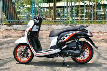 Detail Gambar Motor Scoopy Modifikasi Nomer 20