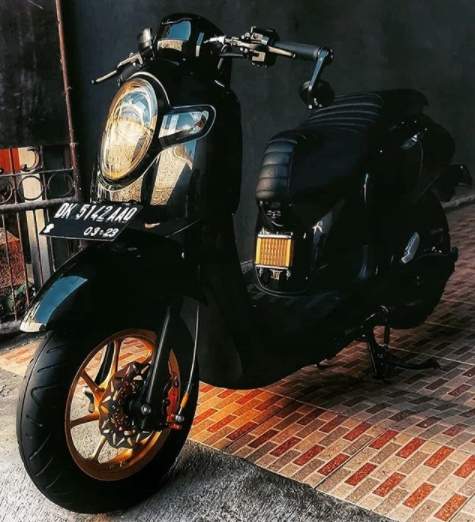 Detail Gambar Motor Scoopy Modifikasi Nomer 41