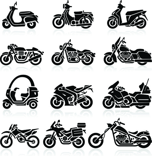 Detail Gambar Motor Siluet Nomer 4