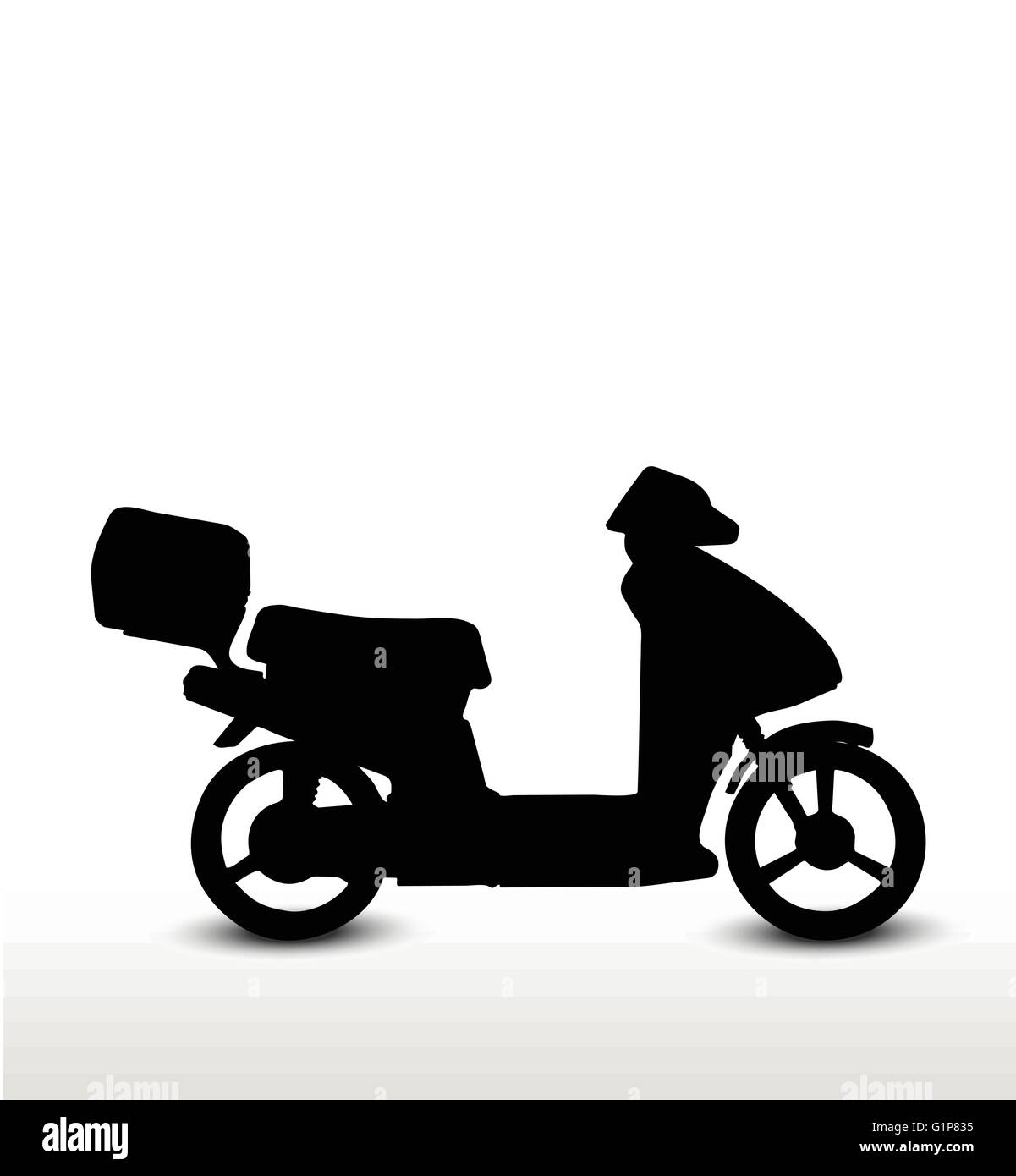 Detail Gambar Motor Siluet Nomer 37