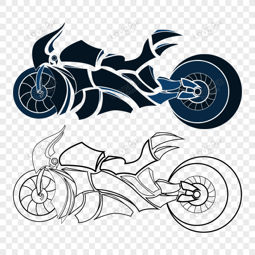 Detail Gambar Motor Siluet Nomer 41