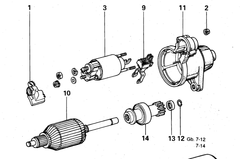 Detail Gambar Motor Starter Nomer 11