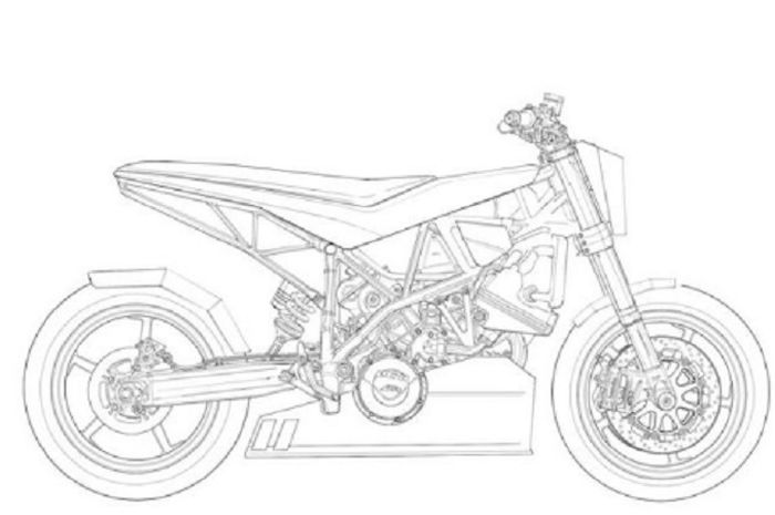 Detail Gambar Motor Untuk Mewarnai Nomer 23