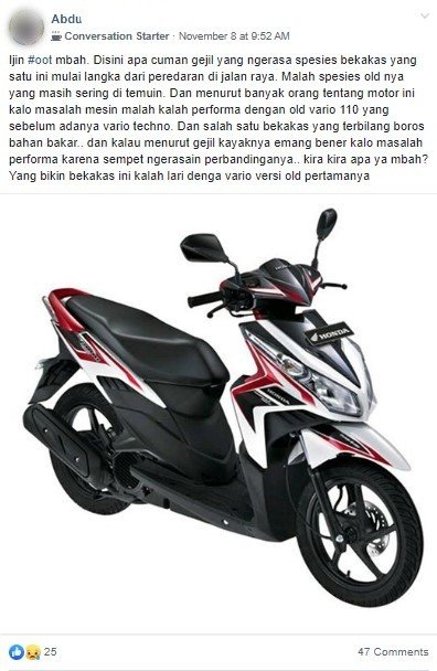 Detail Gambar Motor Vario Lama Nomer 8