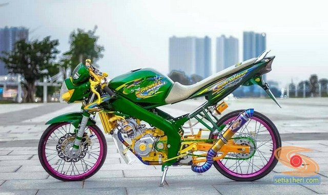 Detail Gambar Motor Vixion Modifikasi Nomer 8