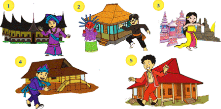 Detail Gambar Mozaik 3 Orang Keragaman Budaya Indonesia Nomer 10