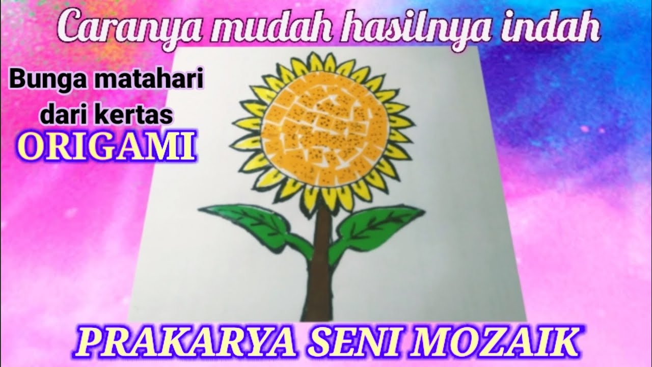 Detail Gambar Mozaik Bunga Matahari Nomer 3