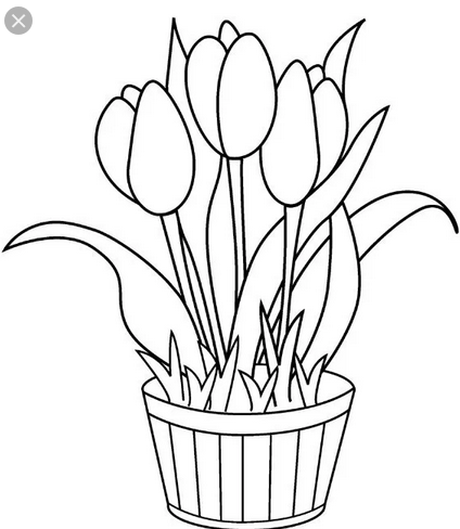 Detail Gambar Mozaik Bunga Tulip Nomer 7