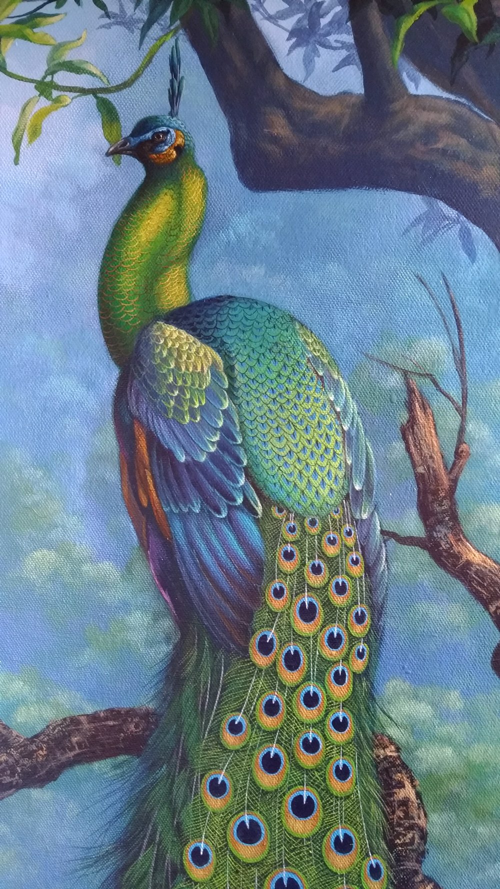 Detail Gambar Mozaik Burung Merak Nomer 13