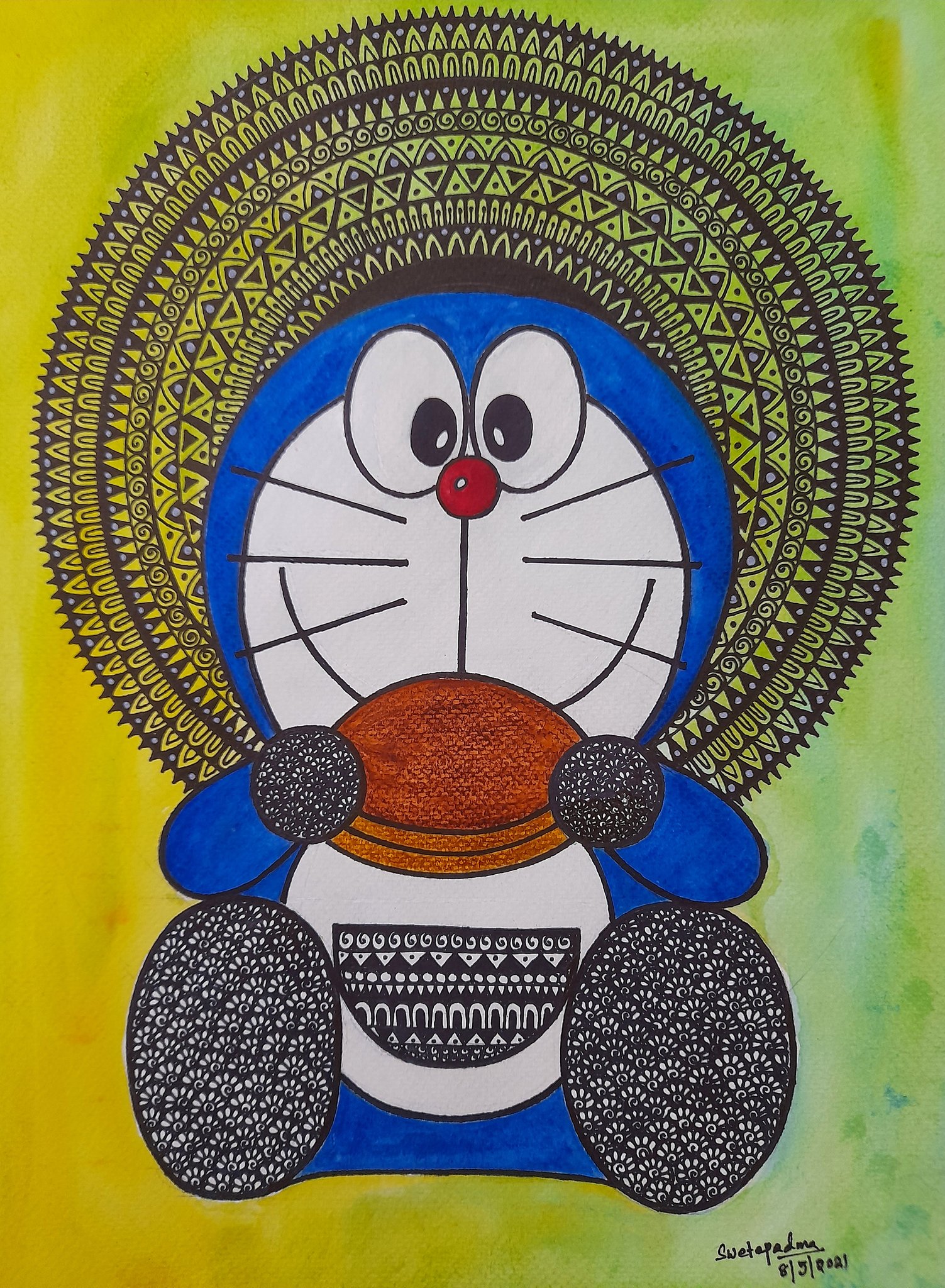Detail Gambar Mozaik Doraemon Nomer 50