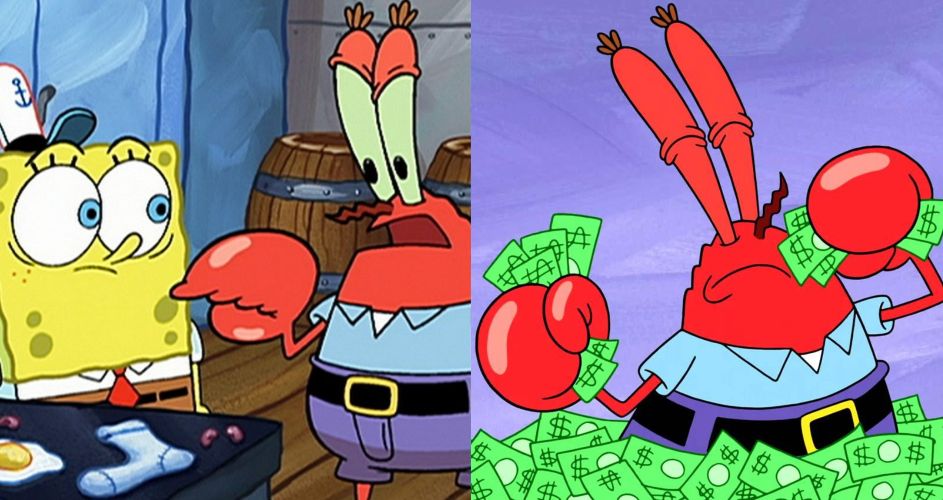 Detail Gambar Mr Krabs Nomer 36