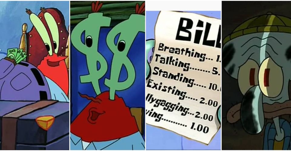 Detail Gambar Mr Krabs Nomer 37