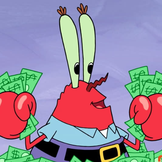 Detail Gambar Mr Krabs Nomer 42