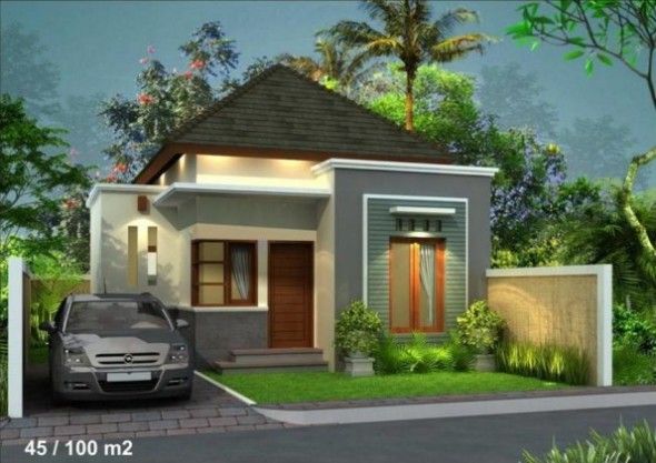 Detail Gambar Muka Rumah Minimalis Nomer 20