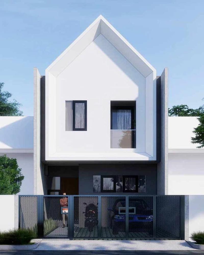 Detail Gambar Muka Rumah Minimalis Nomer 31