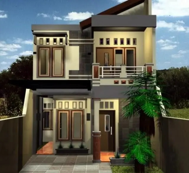 Detail Gambar Muka Rumah Minimalis Nomer 56