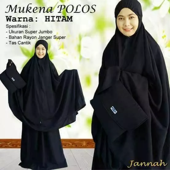 Detail Gambar Mukena Warna Hitam Nomer 28