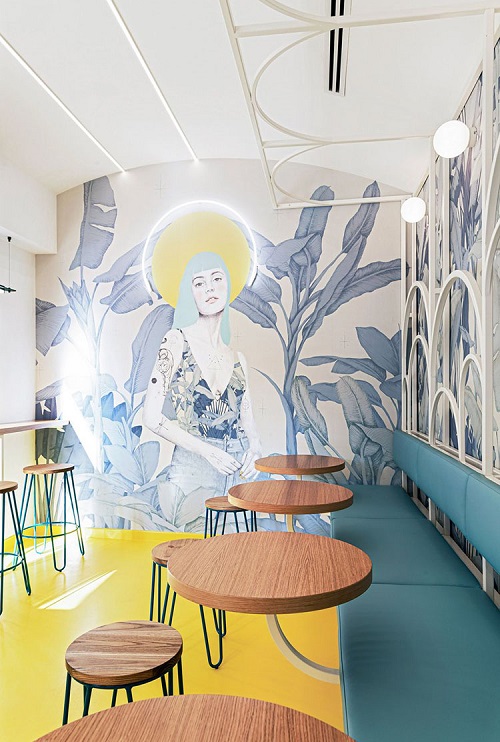 Detail Gambar Mural Dinding Cafe Nomer 10