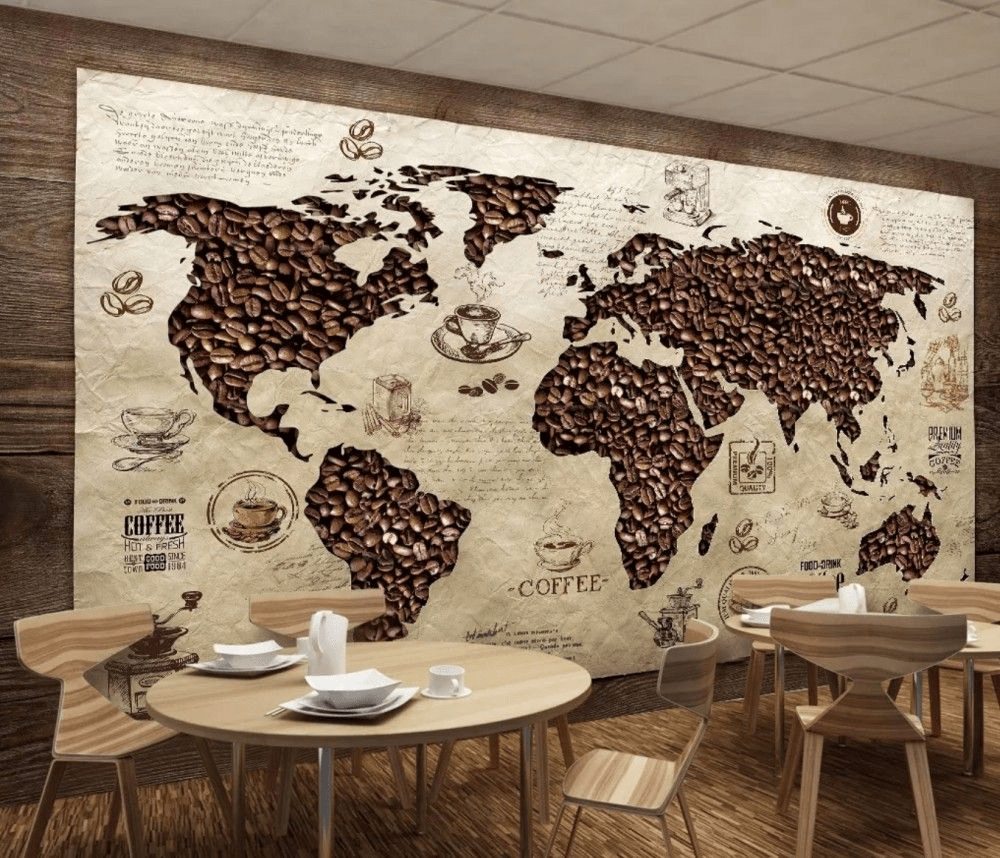 Detail Gambar Mural Dinding Cafe Nomer 22