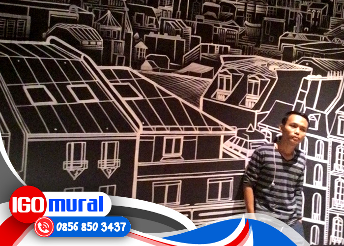 Detail Gambar Mural Hitam Putih Sederhana Nomer 36